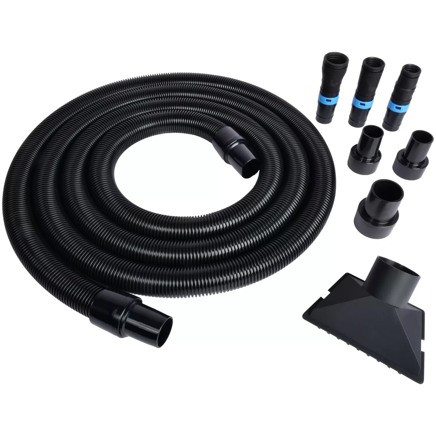 1.5 Inch Quick Click Hose System with 5 Piece Adapters