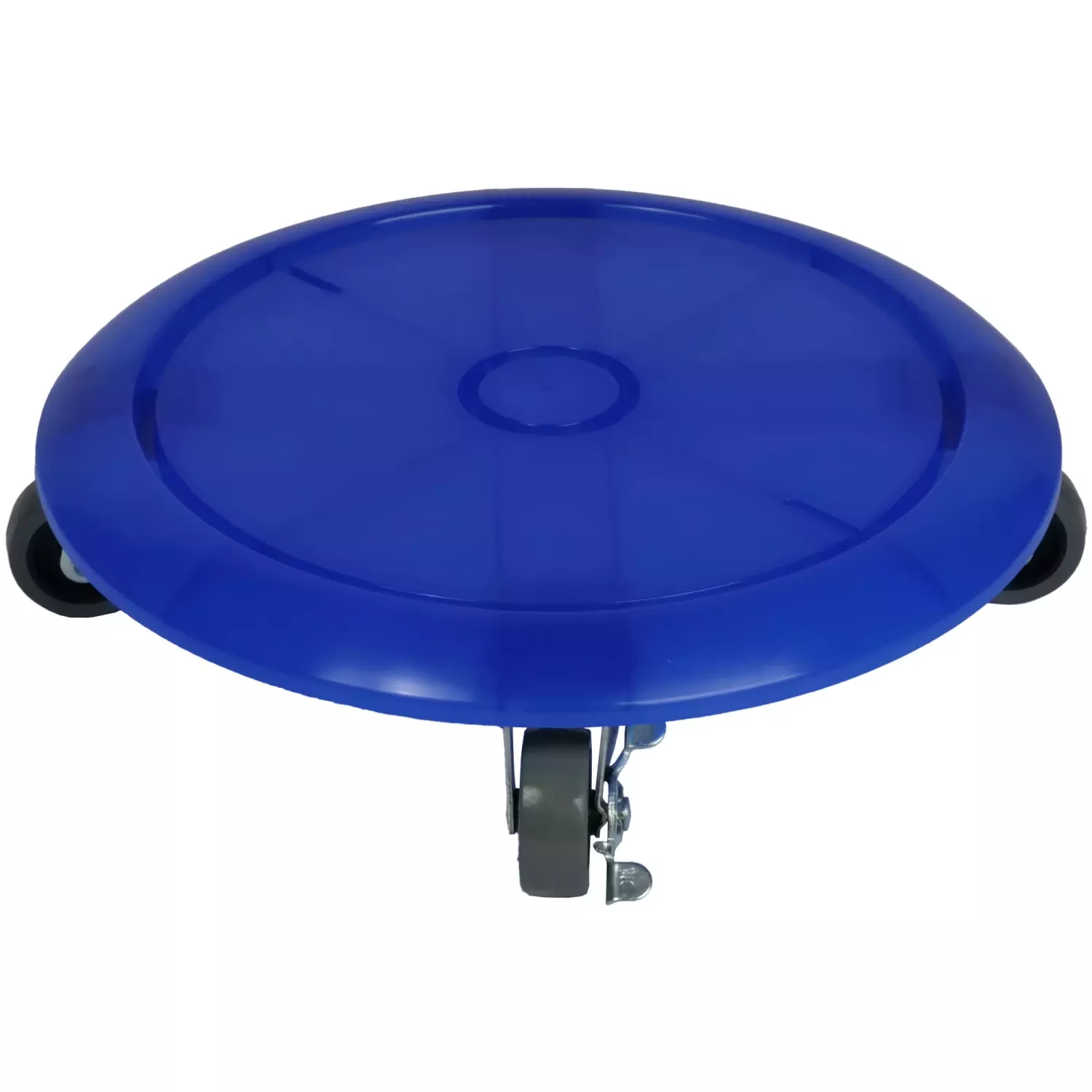13 Inch Round 5 Gallon Bucket Dolly with Caster Locking Wheels
