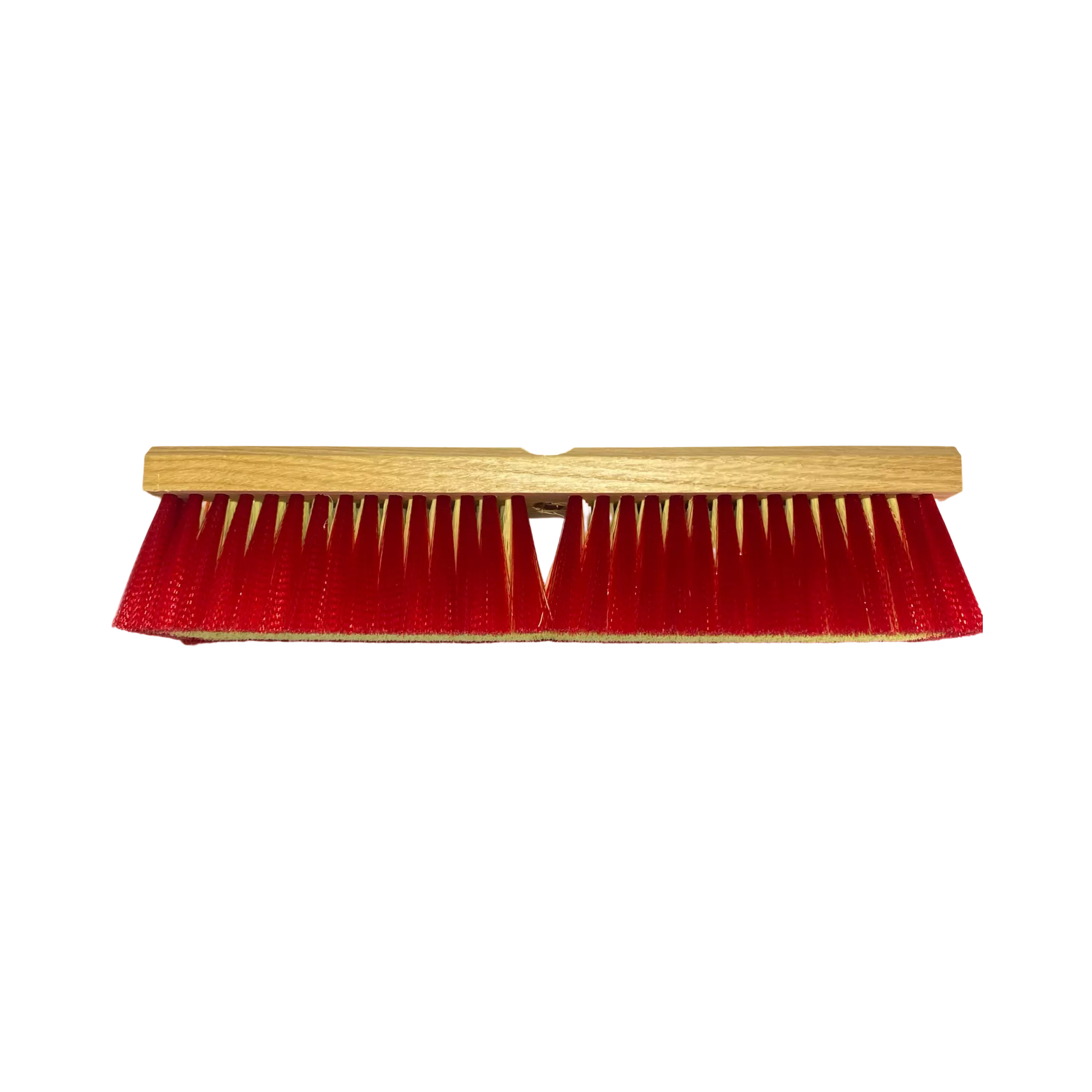 14 " Red & Cream Plastic Stucco Applicator Brush #2714