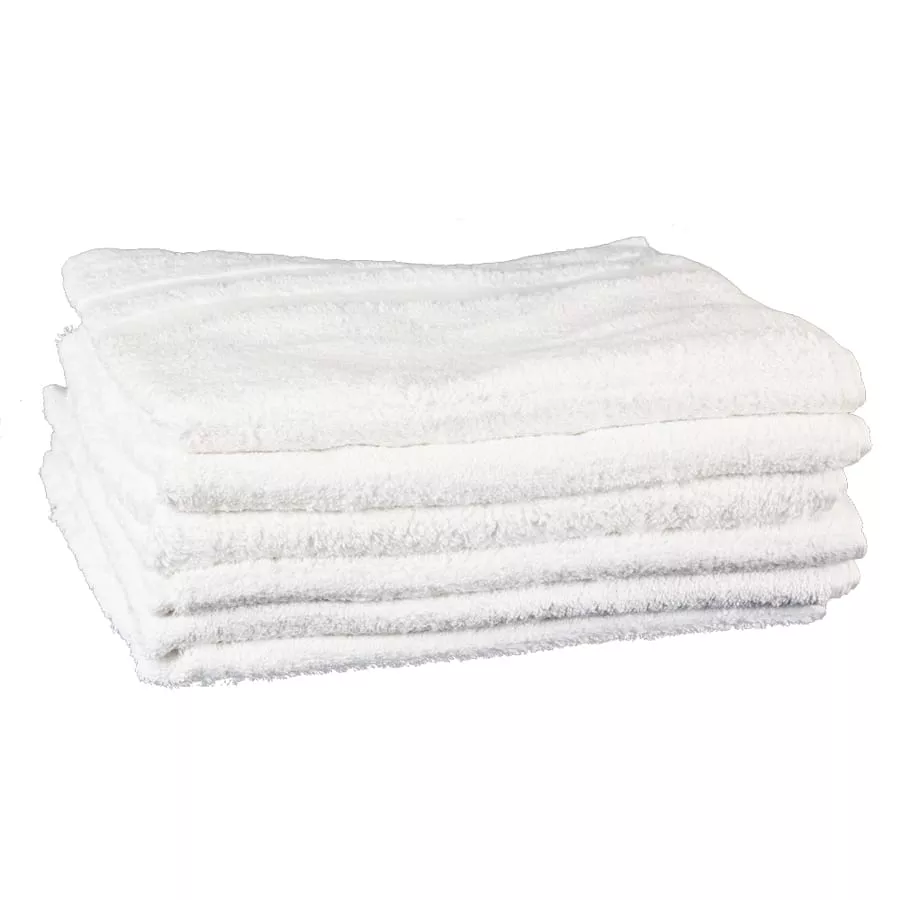 16 x 27 White Premium Imported Hand Towels – 16 Singles