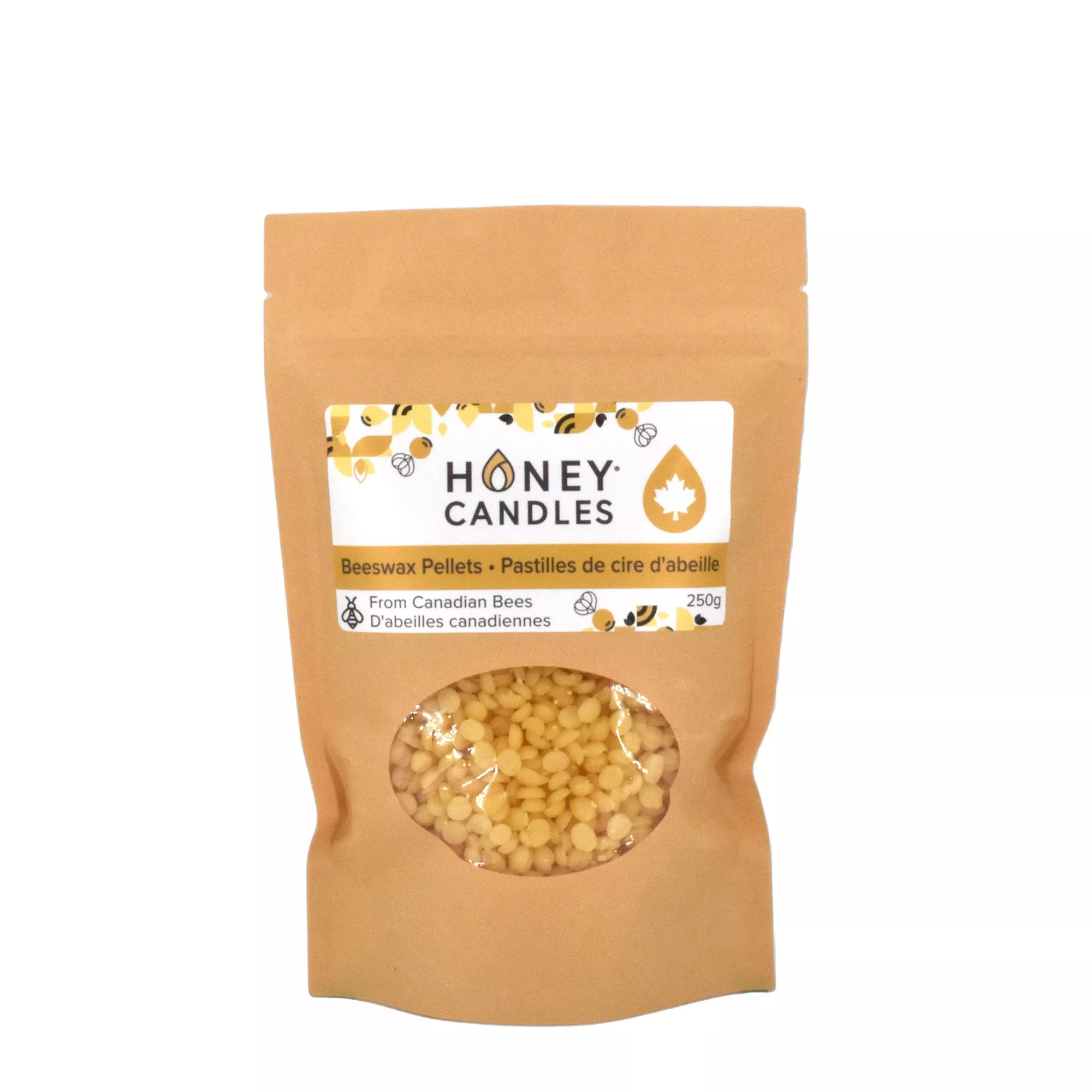 250g Natural Beeswax Pastilles