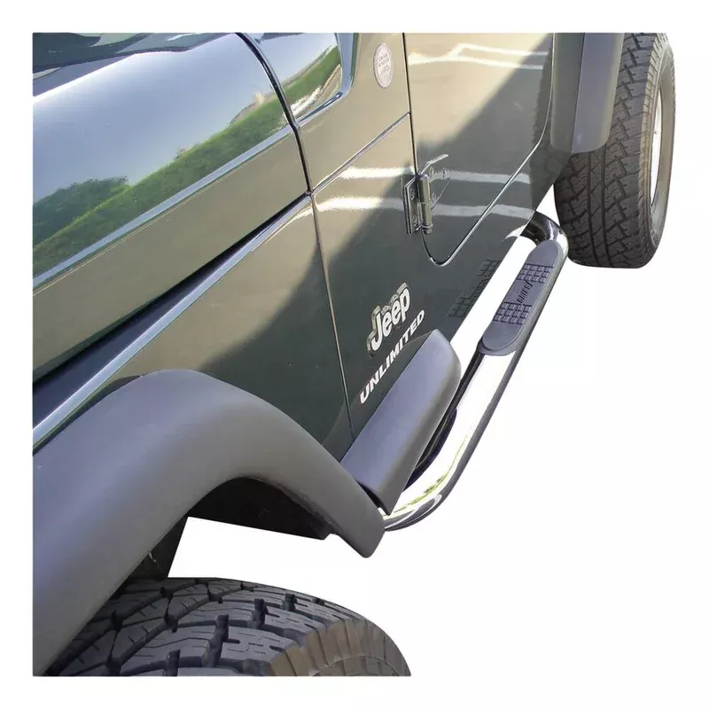 35600-2 Aries 3 Round Side Bars, Polished Stainless