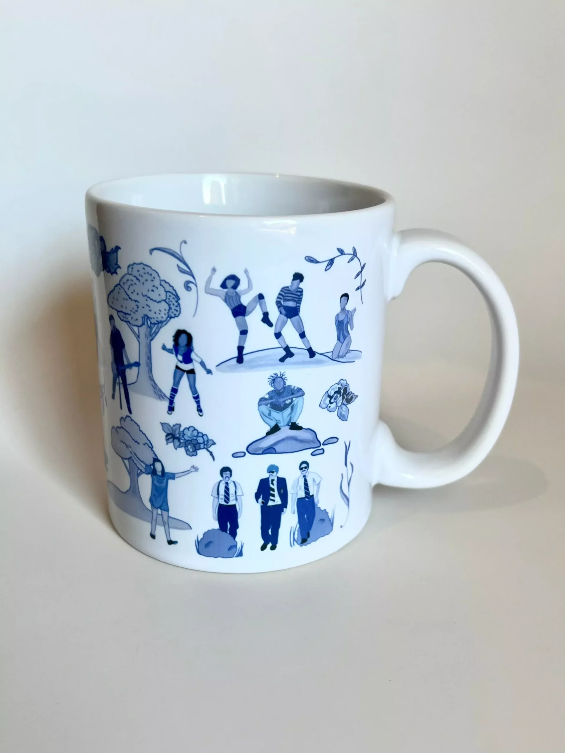 90s Toile Mug