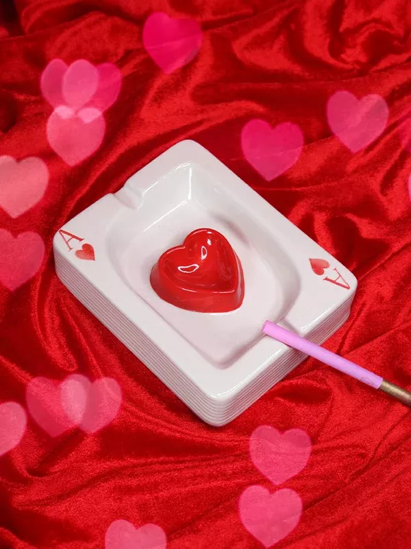Ace of Hearts Ashtray