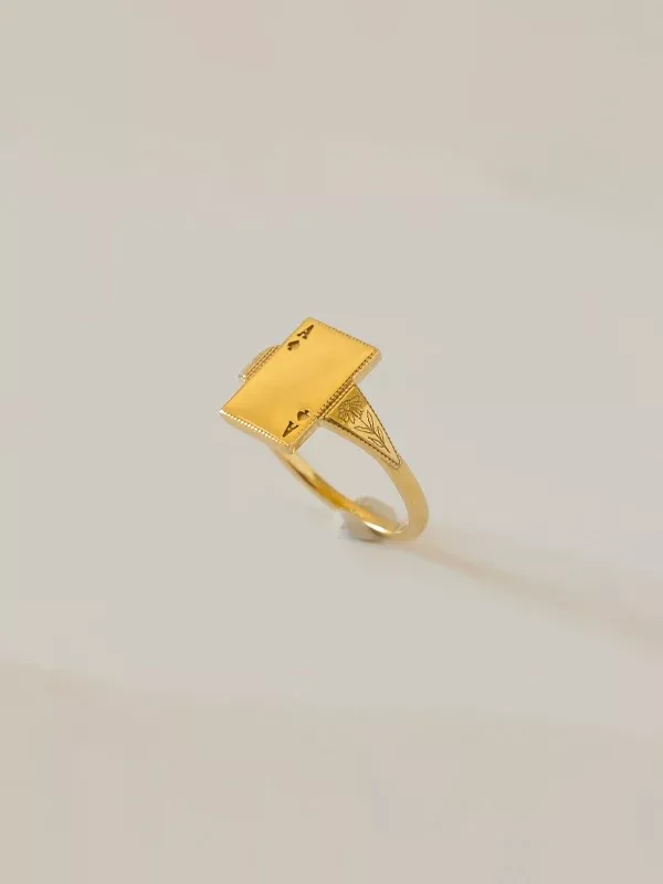 Ace of Spades Ring