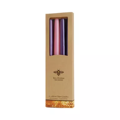Advent Taper Candle Set