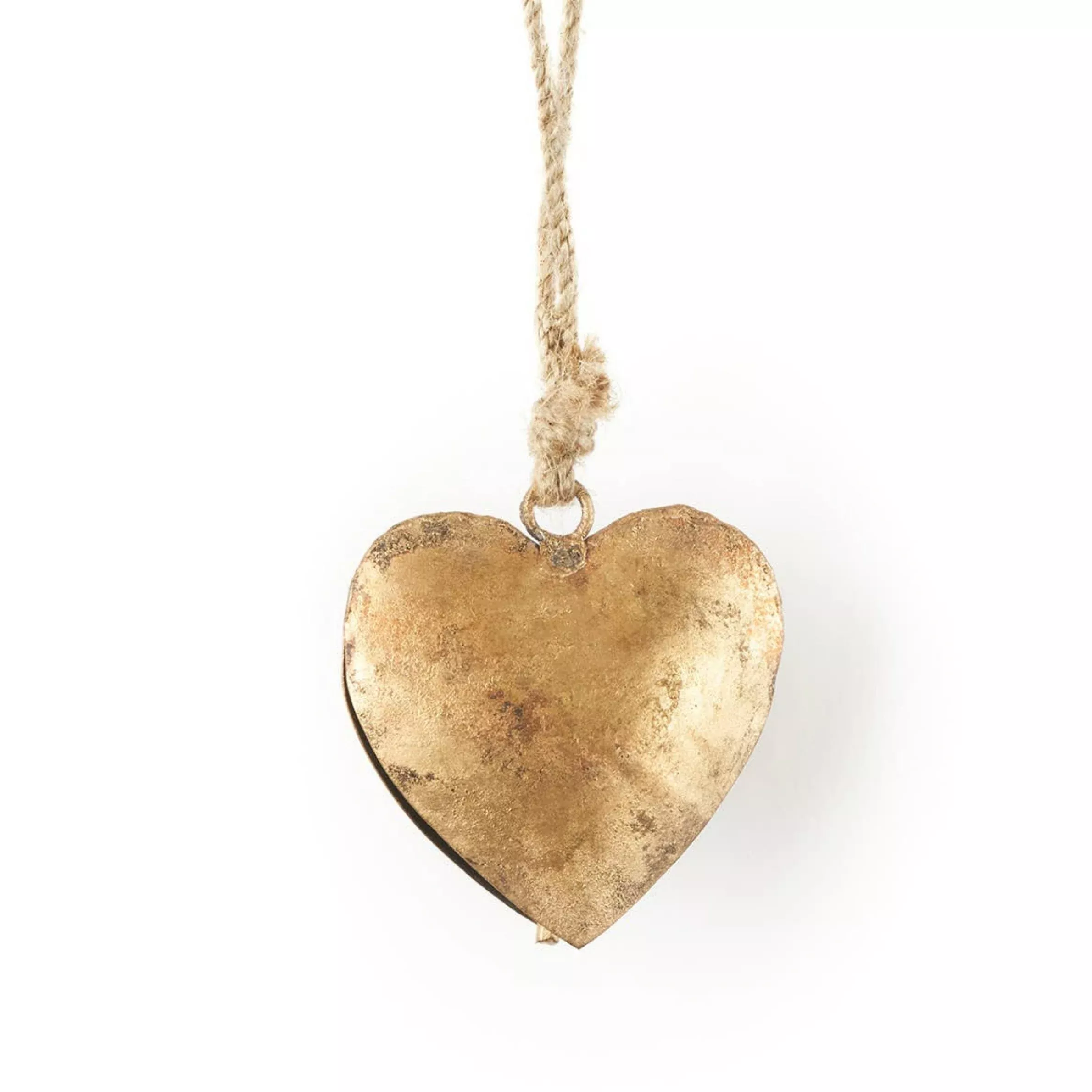 Alaya Heart Wind Chime - Rustic Bell
