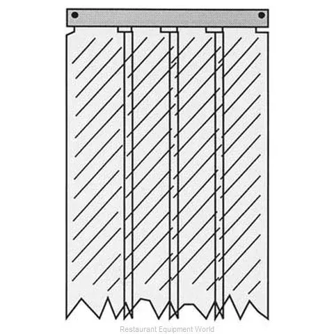 All Points 32-1237 Strip Curtain Unit