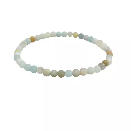 Amazonite Bracelet 4mm Matte