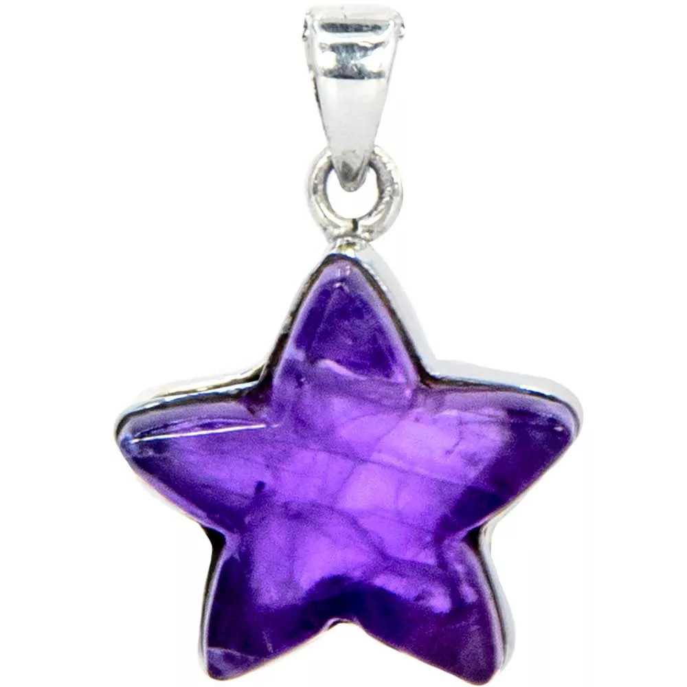 Amethyst Star Pendant