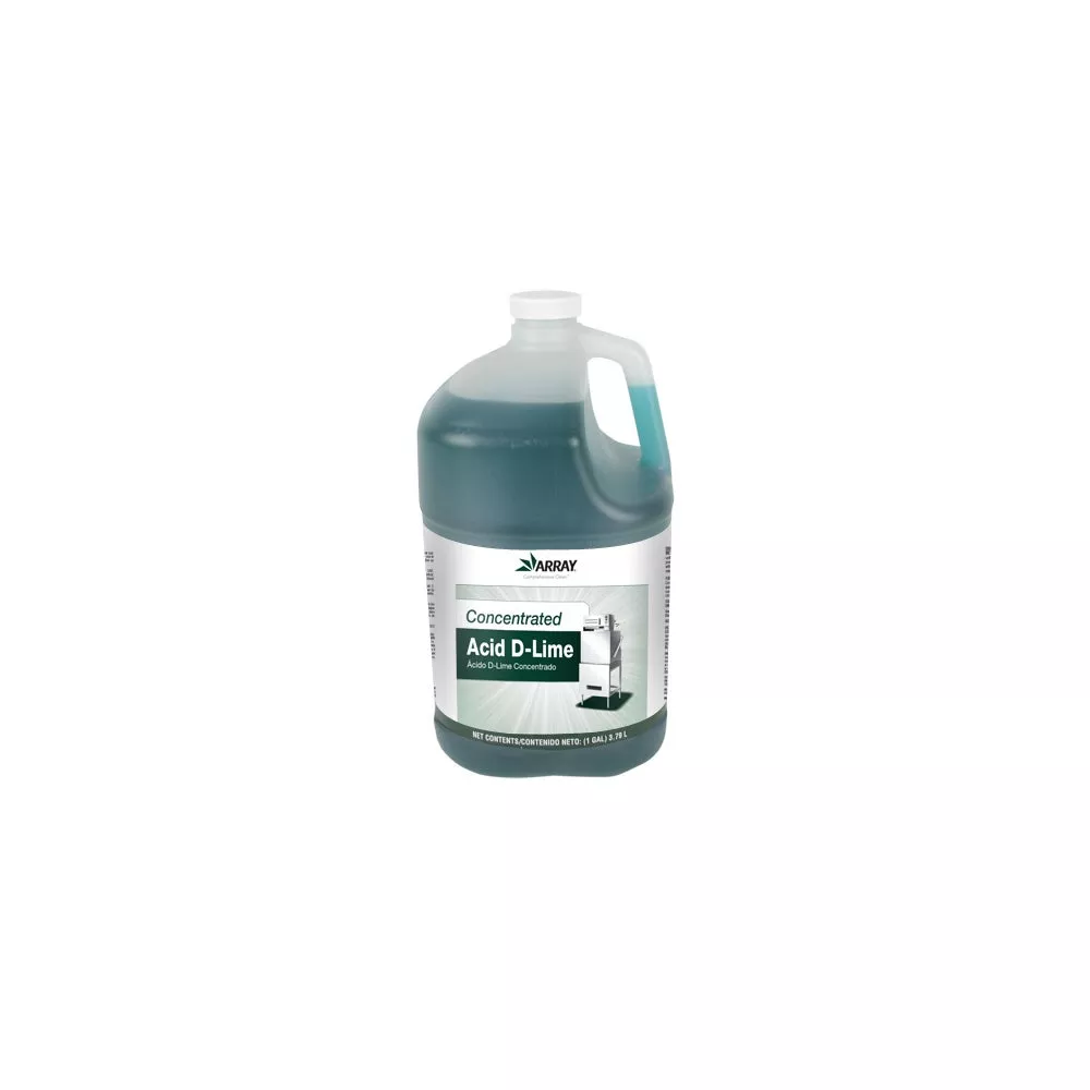 Array Concentrated D-Lime Acid Delimer, 1 Gal, 4/Case
