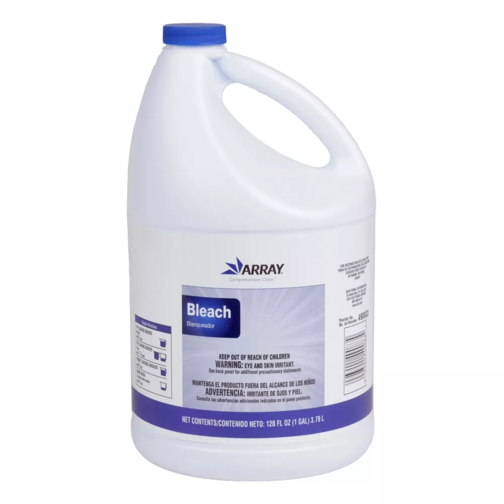 Array Concentrated Liquid Bleach, 1 Gal, 6/Case