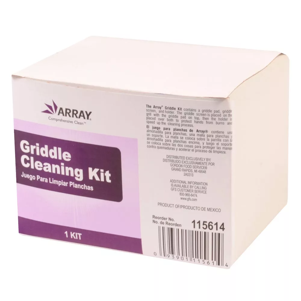 Array Griddle Pad Cleaning Kit, Blue, 1/Each