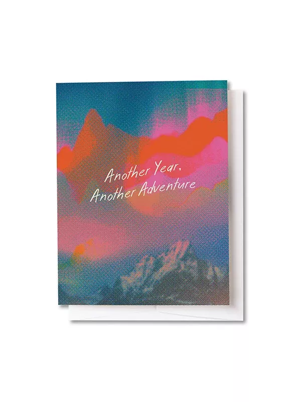 Aurora Borealis Birthday Card