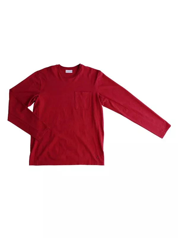 Avant Long Sleeve Tee: Florano Red
