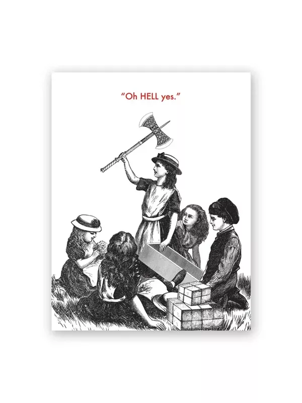 Axe Birthday Card