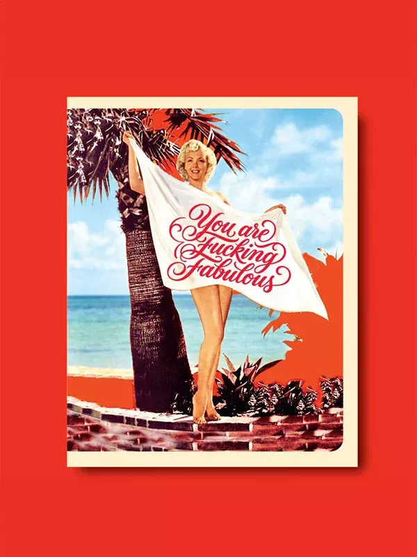 Beach Babe Card