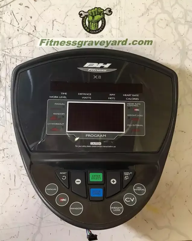 * BH Fitness X8R BHX8E089- Console – (NEW) REF PUSH22219-8CM