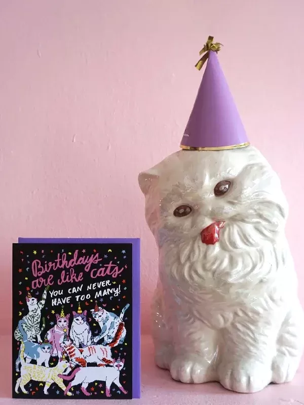 Birthday Cats Card