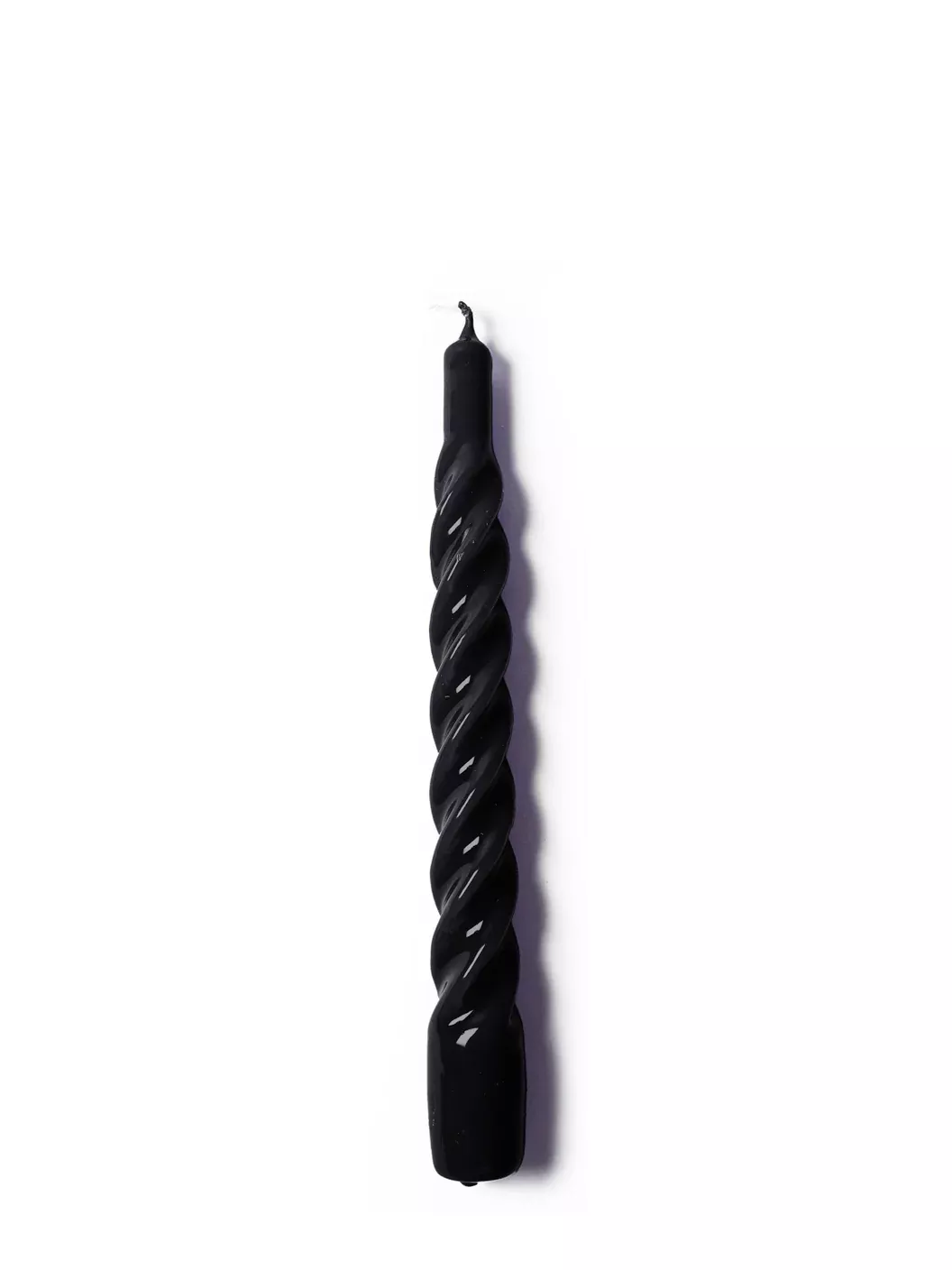 Black Twist Gloss Candle