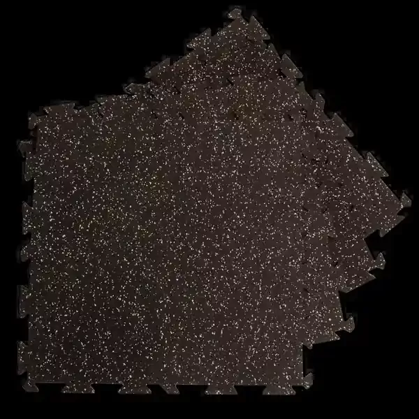 Body-Solid Tools Interlocking Rubber Flooring (Speckled)