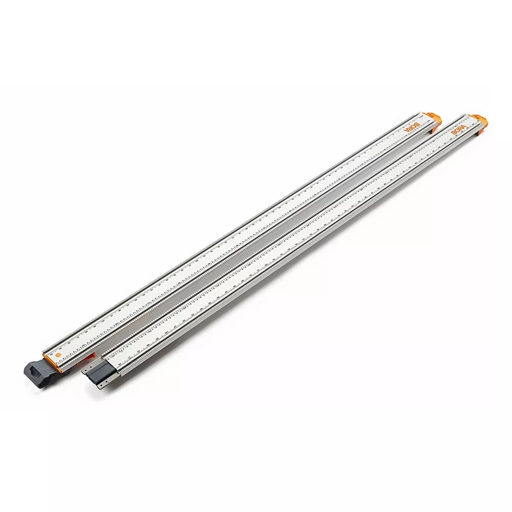 Bora NGX Quick-Connect Clamping Straight Edge Guide, 96''