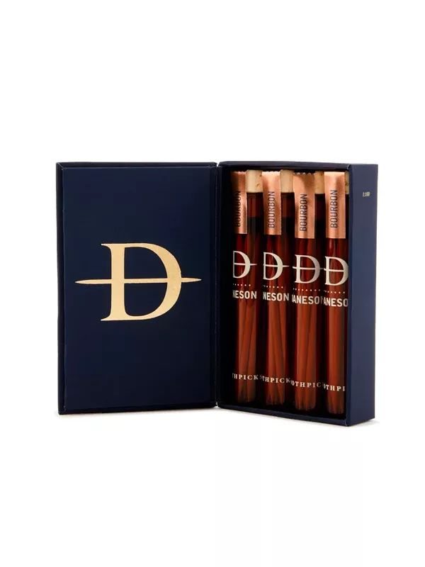 Bourbon No.22 Toothpicks: 4 Pack