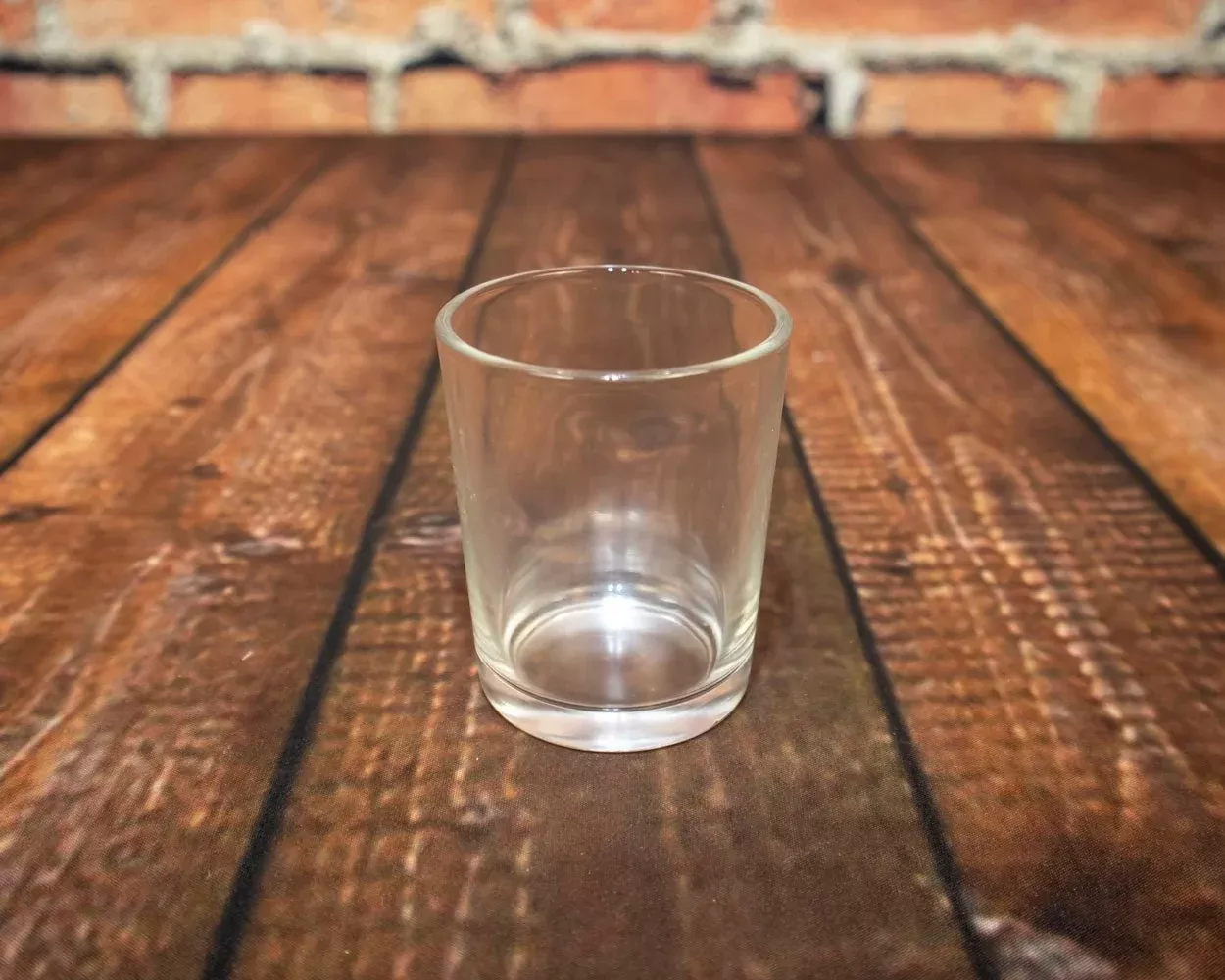 Clear Glass Votive Holder for Candles