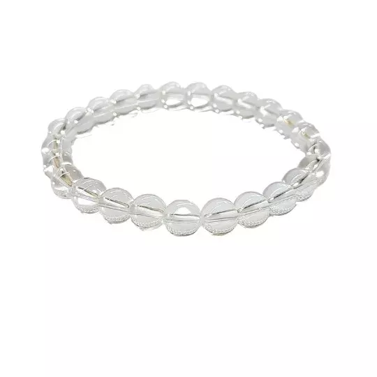 Clear Quartz Bracelet 8mm