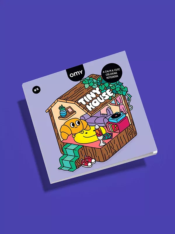 Cozy Art Coloring Book: Tiny House