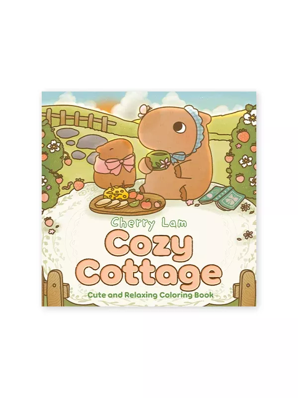 Cozy Cottage Coloring Book