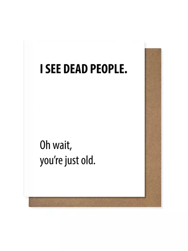 Dead People Card