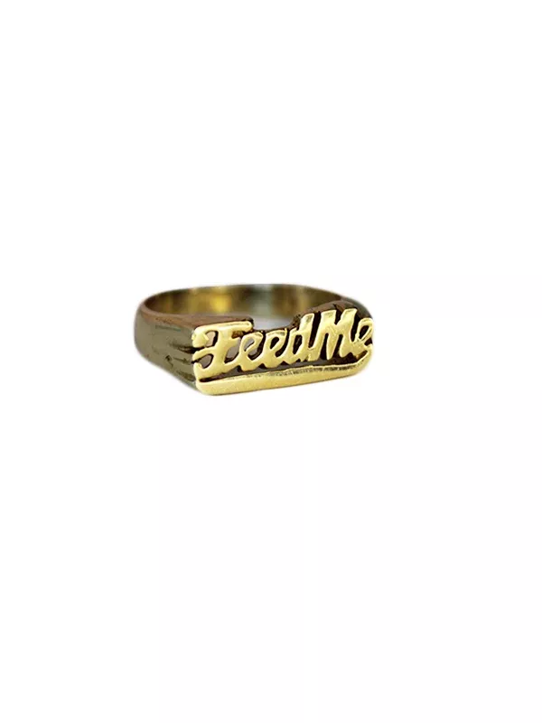 Feed Me Ring: Brass