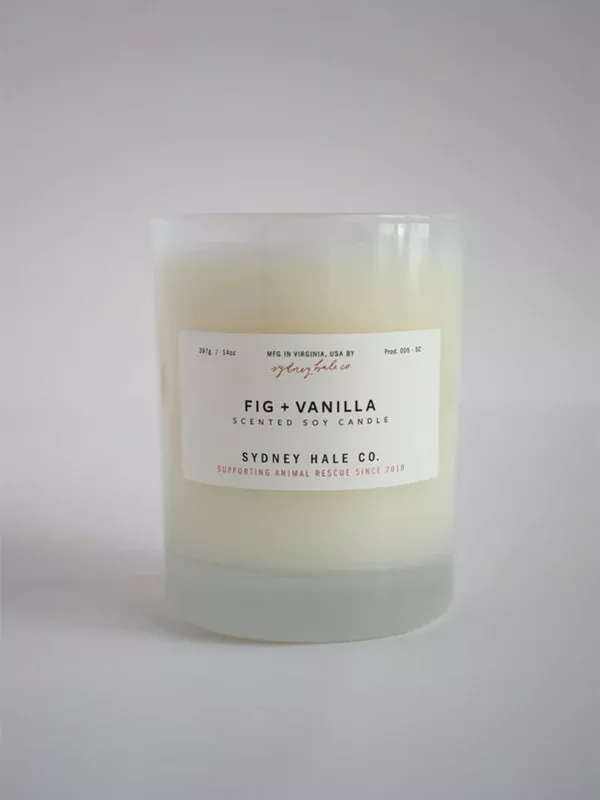 Fig + Vanilla Soy Candle
