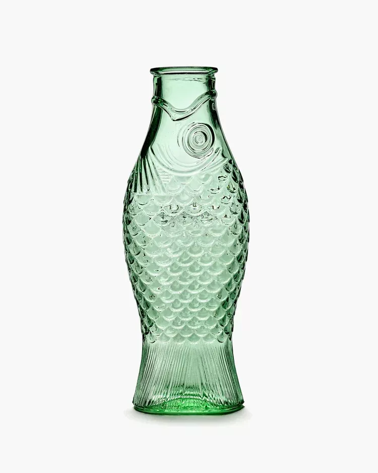 Fish Carafe Green