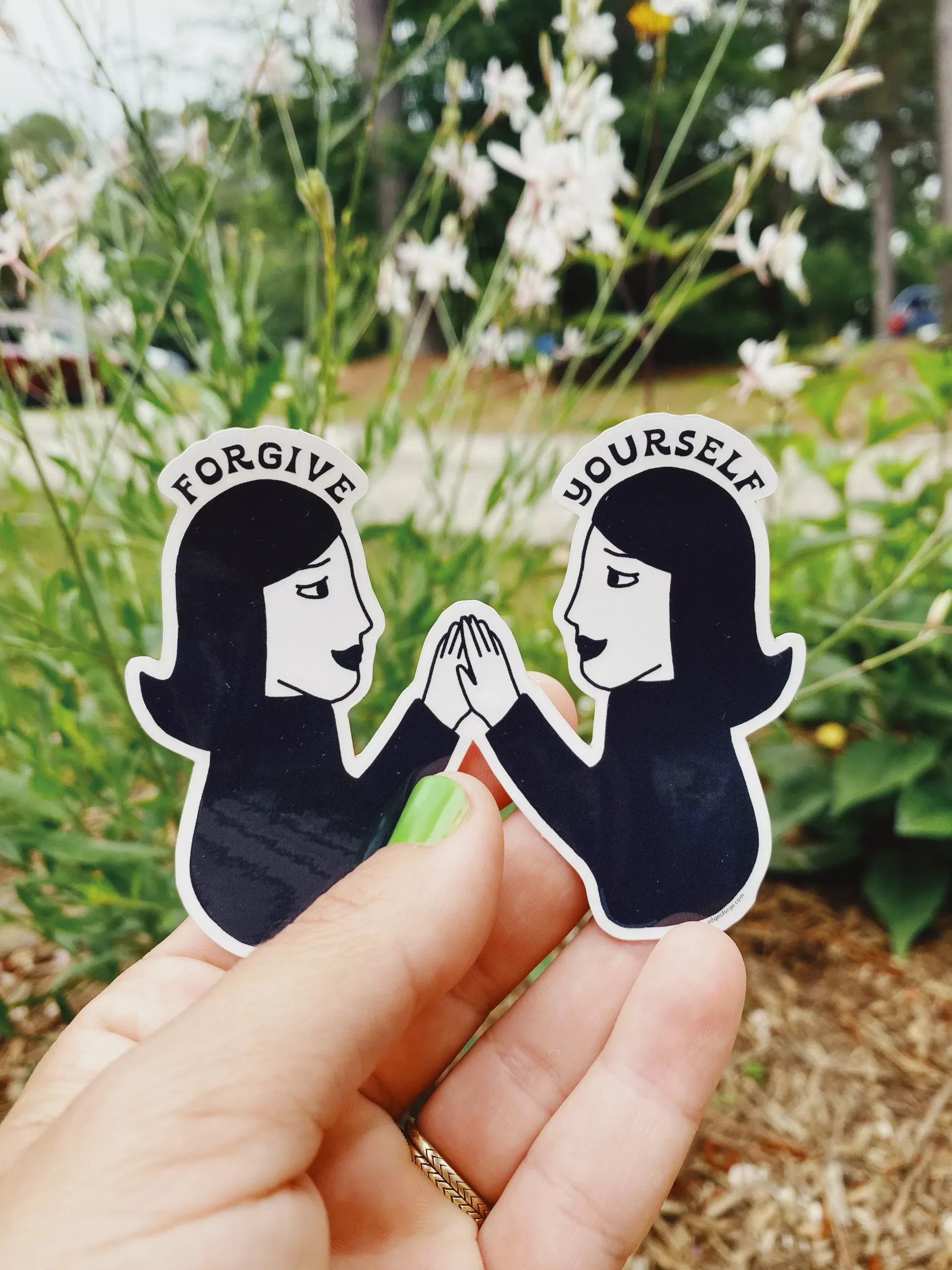 Forgive Yourself Sticker