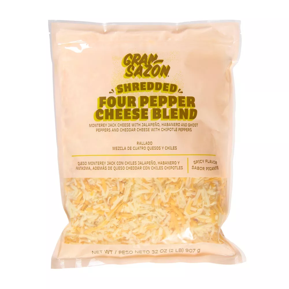 FOUR PEPPER CHEESE BLEND 2LB