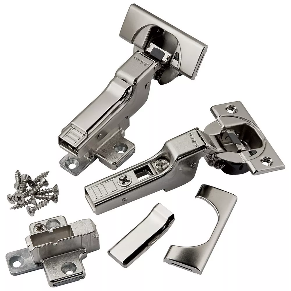 Full Inset Blum Clip Top Soft-Close Hinge Kit (Pair) for Frameless