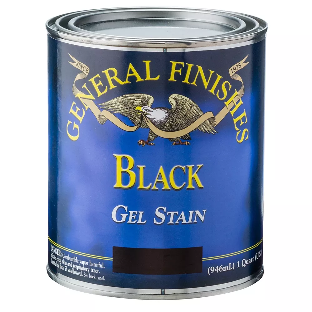General Finishes Gel Stain, Black