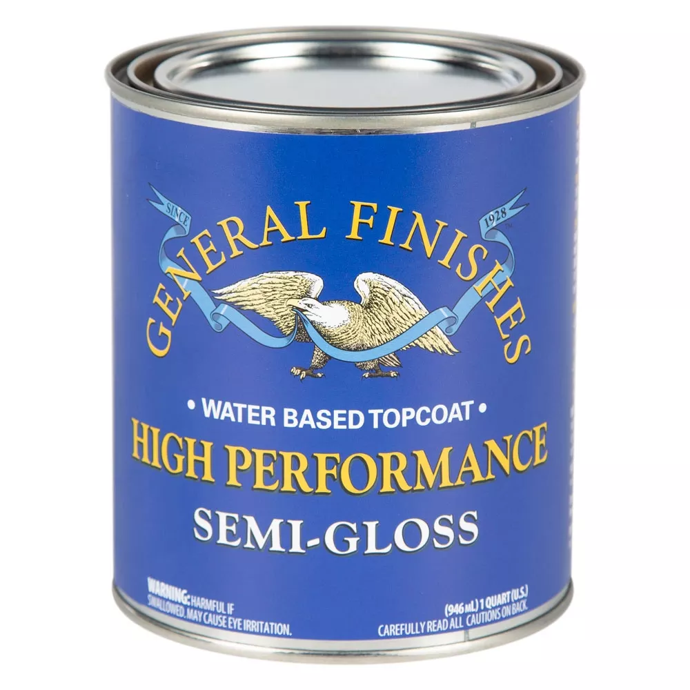 General Finishes High Performance Water-based Top Coat Semi-Gloss