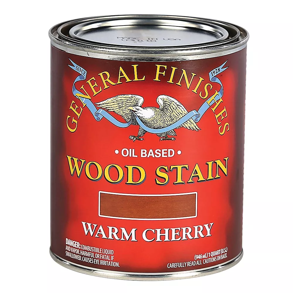 General Finishes Oil Based Wood Stain, Warm Cherry