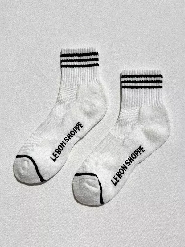 Girlfriend Socks: White