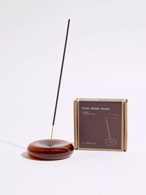Glass Incense Holder