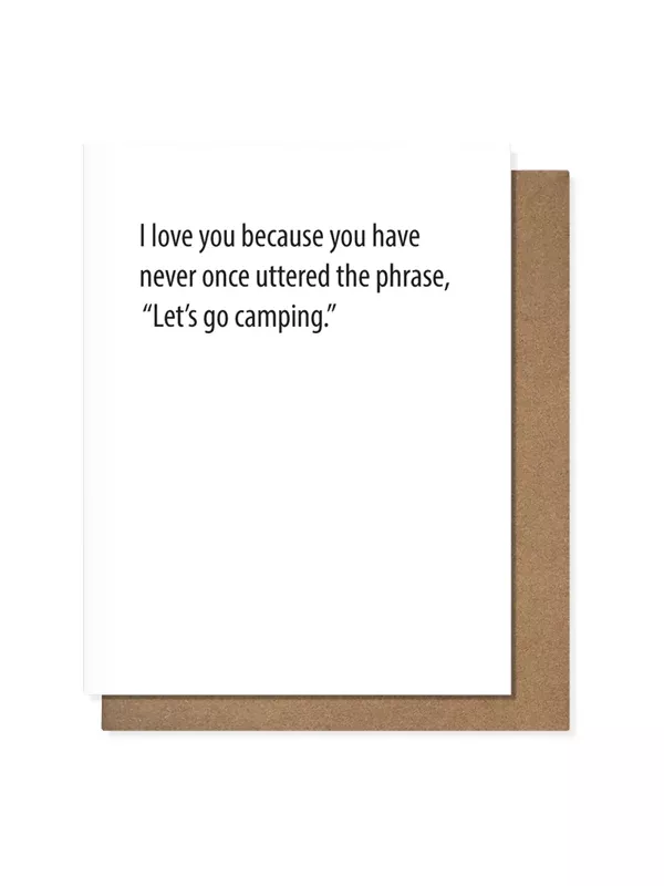 Go Camping Card