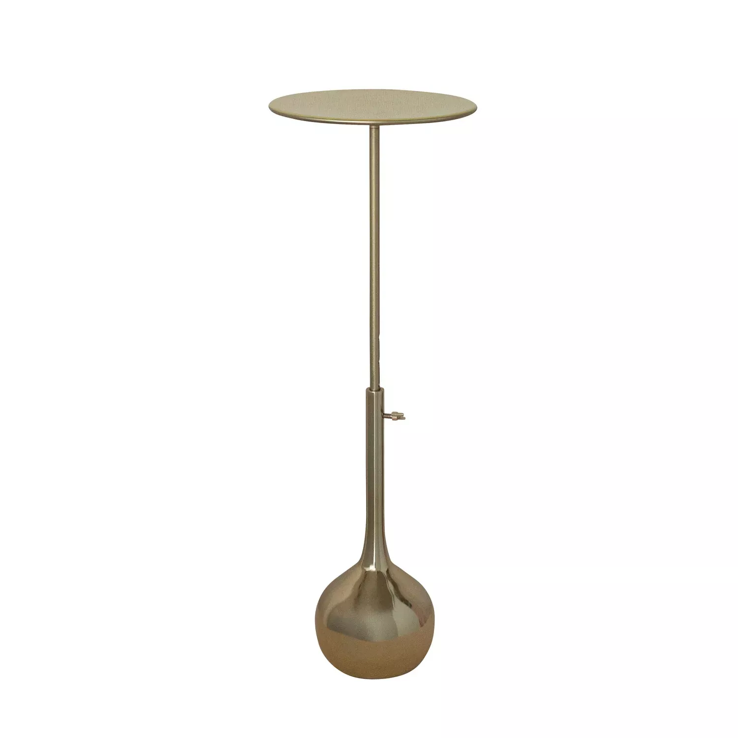Gold Footed Pedestal Table