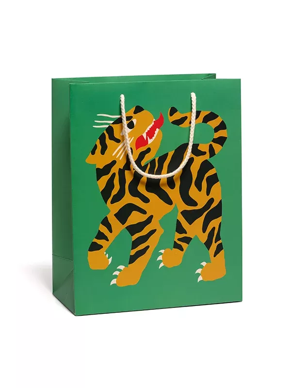 Growling Tiger Gift Bag: Large
