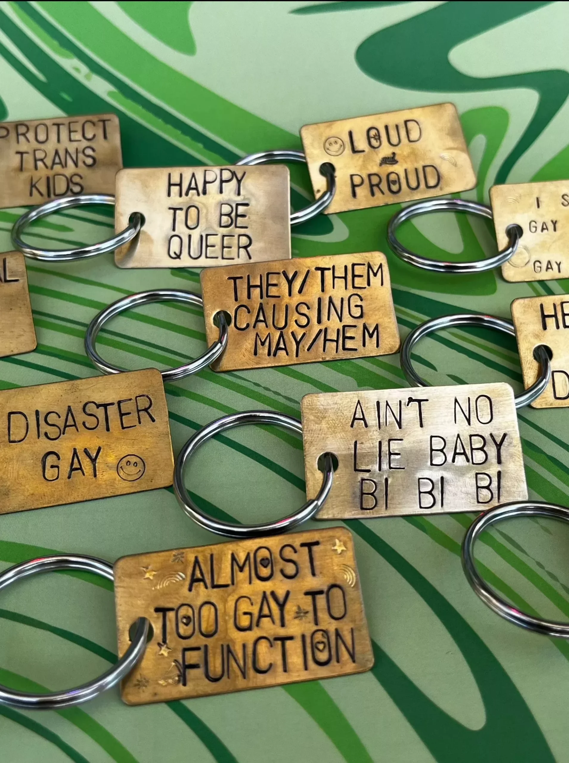 Grown Folks Keychain: PRIDE!