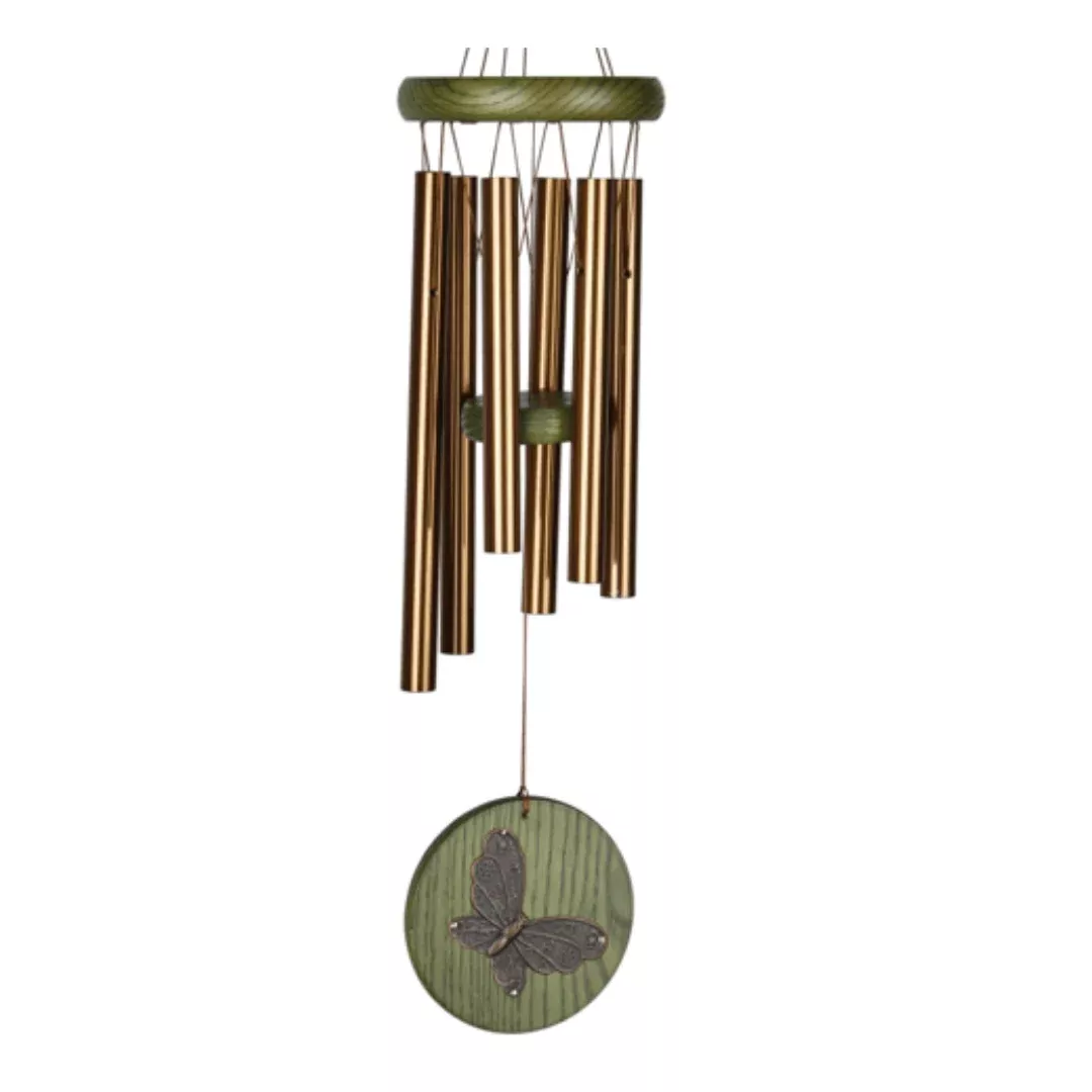 Habitats Chime Green Butterfly Windchime