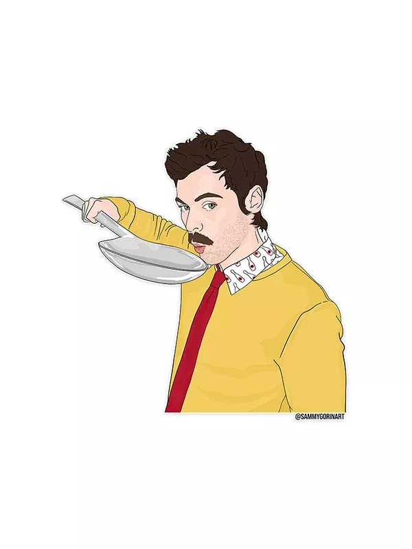 Harry Styles Spoon Sticker