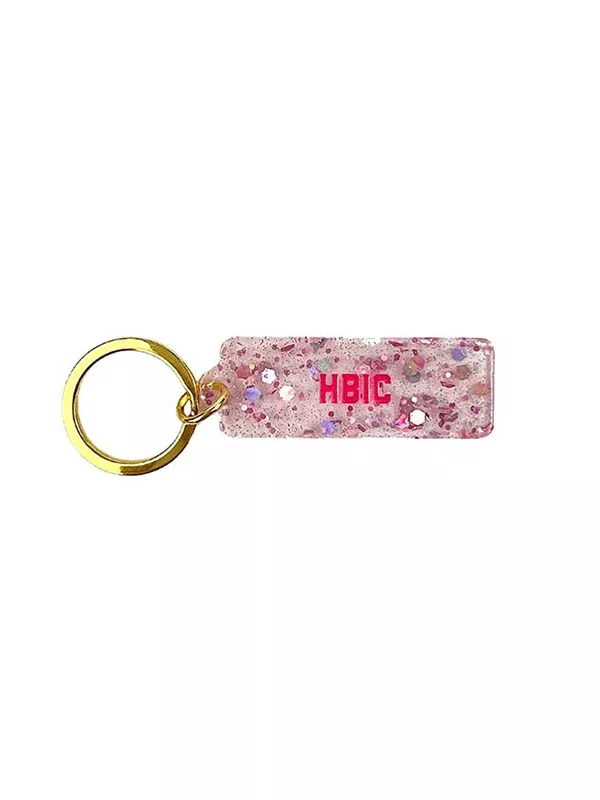 HBIC Rectangle Keychain